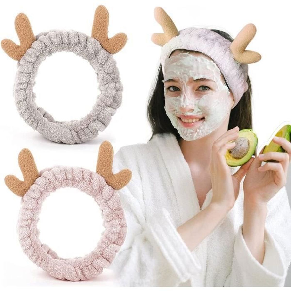 bandeau cheveux maquillage