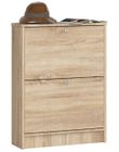 Meuble à chaussures AKORD Chêne Sonoma 60 cm 2 portes façade Chêne Sonoma 2 étagères 60x20x80 cm