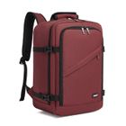 Kono Sac à Dos 40x20x25cm Sac à dos Ryanair Bagage à Main 20L pour Sous Siège Avion pour Femme Homme, Rouge