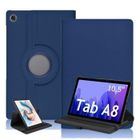 MAXLABER Coque Samsung Galaxy Tab A8 10.5 2021 Rotation 360 Housse Protection pour Galaxy Tab A8 X200/X205 - Bleu