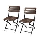 SVITA Lot de 2 chaises de balcon