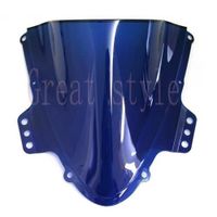 (Bleu) Nouvelle qualité de haute qualité pour Suzuki GSX-R1000 GSXR1000 GSXR 1000 K5 2005 2006 05 06 Motorcycle Motor-pare-brise W