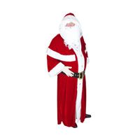 Déguisement Père Noël Europe Super Luxe - Polyester - Taille Unique