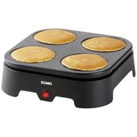 DOMO DO1094P Appareil à pancakes revêtement anti-adhésif noir