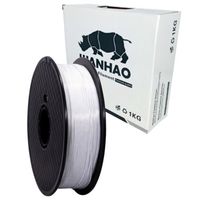 Filament PLA Premium Wanhao Marbre 1kg 1.75mm pour imprimante 3D - Gris - Technologie FDM