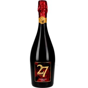 VIN ROUGE Vin du monde - 27 Opere Lambrusco Rosso Amabile - 