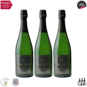 CHAMPAGNE Champagne Blanc de Noirs Blanc - Lot de 3x75cl - C