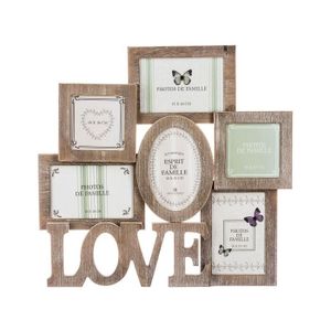 Pele Mele Charme 6 Photos Autres Gris Beige Achat Vente Cadre