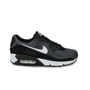 BASKET Basket Nike Air Max 90 Gris Cn8490-002 - Homme - Cuir - Lacets