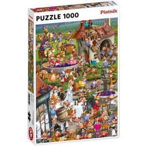 PUZZLE Puzzle - PIATNIK - Ruyer - Histoire du Vin - 1000 