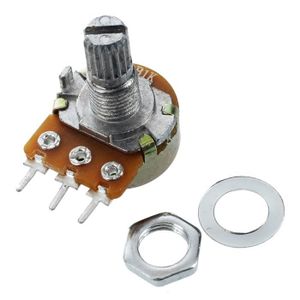 30 mm x 18 mm Potentiomètre de Contrôle du volume Rotary cannelée Digital Knob Cap 6 mm 5PCS