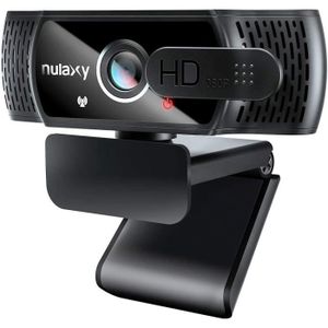 WEBCAM Nulaxy C900 Webcam 1080P avec Micro Stéréo, Webcam