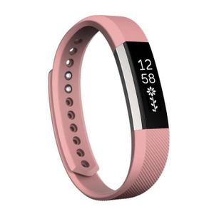 BRACELET DE MONTRE CD11279-Bracelet pour Fitbit Alta en Silicone.22cm
