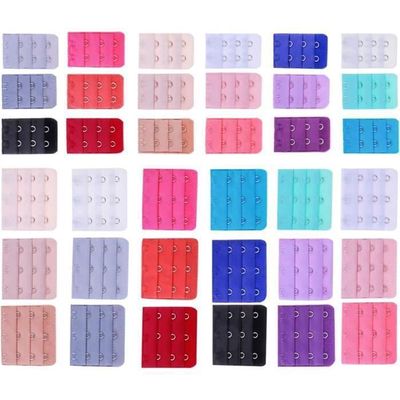 Rallonges De Soutien-Gorge 3 Rangées - Sangle Élastique Avec 2 Crochets - Extension Confortable Pour Sous-vêtements