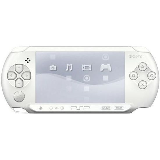 Console de jeu portable PSP Street blanche - Sony - Plateforme PSP - Couleur blanche