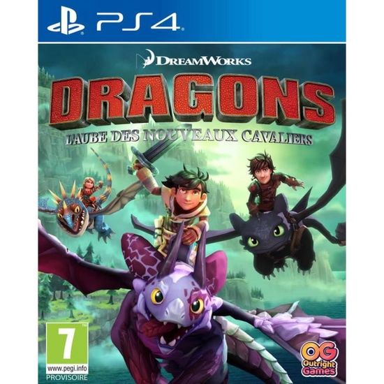 Dragons : L’aube des nouveaux Cavaliers Jeux PS4