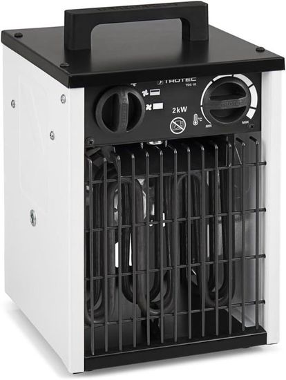 Chauffage Soufflant Céramique Portable 2 KW - Tour Argenté - Bluetooth - Neuf