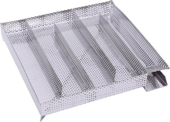 Thermomètre Fumoir Lantelme - Acier Inox 0-120°C Avec Écrou Laiton | Pour Viande, Poisson, Gibier | Installation Facile