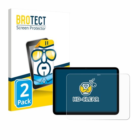 Protection écran Verre Trempé IPad 11e Génération 2025 / 10e Génération 2022 - 2 Pièces - Dureté 9H Anti-rayures - 14