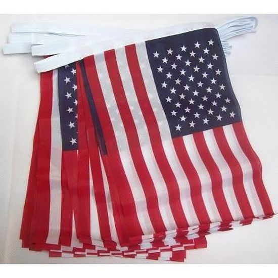 Lot De 4 Autocollants Drapeau Des États-Unis D'Amérique - Format 50 Mm - Idéal Pour Décoration