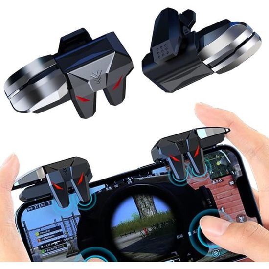 Boutons Tactiles Ozkak 8 Pièces - Pour Manette PUBG Mobile AK66/AK77 - Forme En T - Nécessite De La Colle