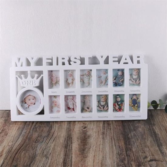 1 Cadre Photo Pour Bebe Pour 13 Photos Pele Mele Cadre Photo Bebe Pour Liste De Naissance Cdiscount Maison