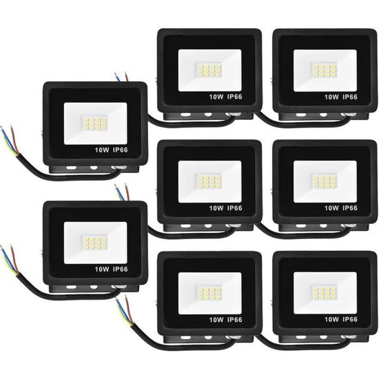 Ampoule LED Remplaçable 10W 6500K Pour Lampe Torche WF501B/502B – Monomode – Lumière Blanc Froid