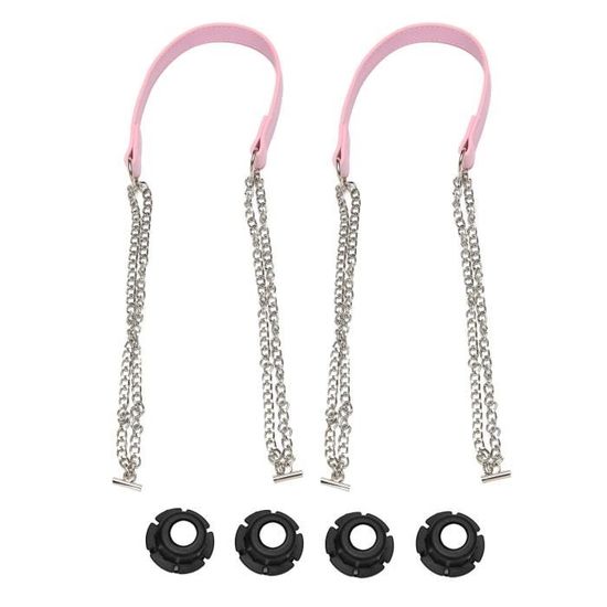 Paire De Poignée Sangle En Cuir Synthétique Fabrication De Sac