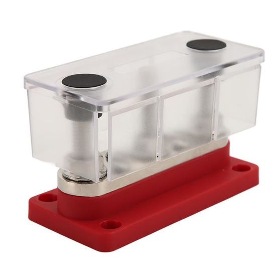 Bornier double rangée 130 A/150 A, barre omnibus et couvercle pour voiture, bateau, marine Bornier double rangée 130 A/150 A, barre omnibus et couvercle pour voiture, bateau, marine