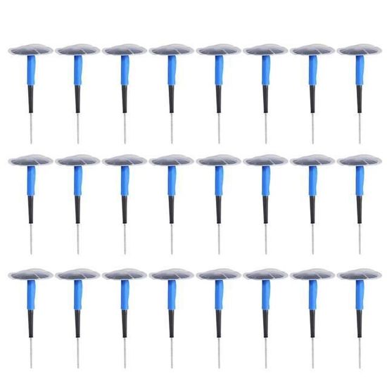 Kit De Réparation De Pneus 50 Pièces - Corde De Réparation Sans Chambre à Air Pour Voiture, Moto, Vélo | Réparation Rapide Crevaison