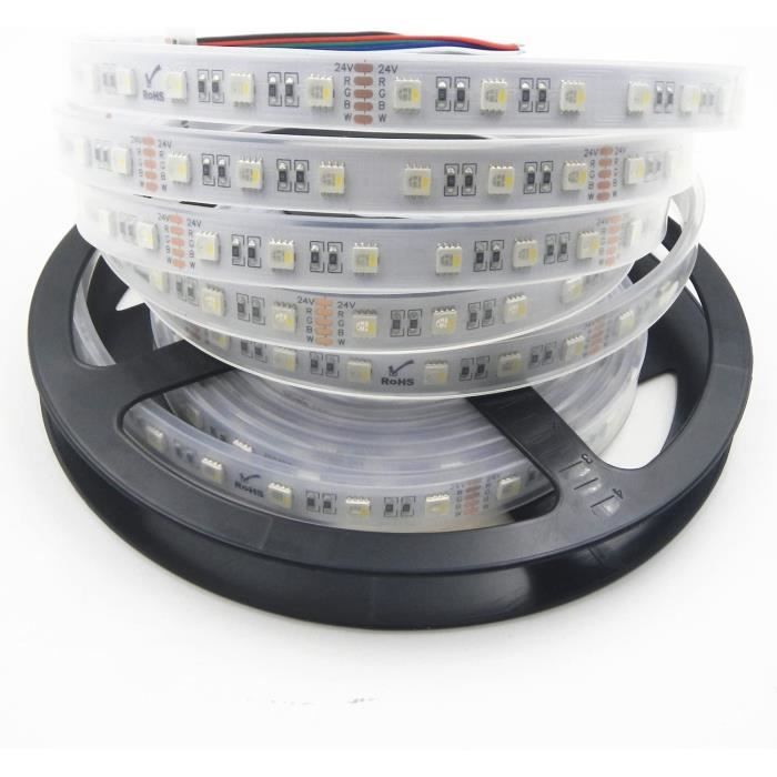 TOPXCDZ 12V 24V TM1814 RGBW RGBWW 4 In 1 Similar SK6812 LED Strip SMD 5050 Chip 4 In - Foto 4