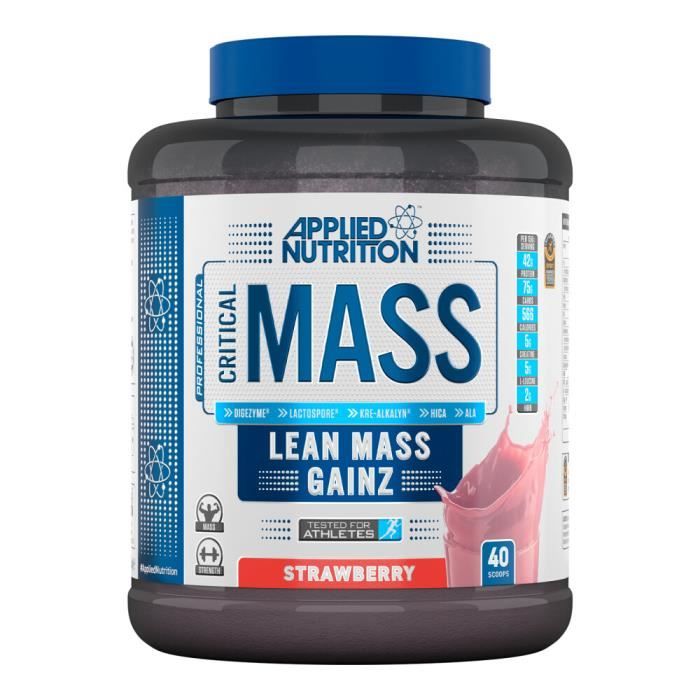 Lean gainers Critical Mass Professional - Strawberry 2400g
