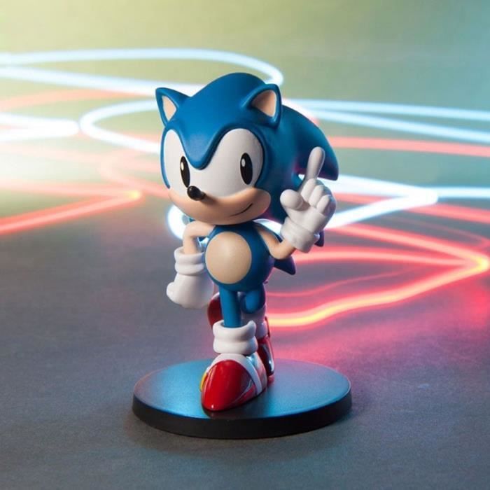 Sonic the Hedgehog Sonic debout 8cm modèle fait à la main cadeau pour enfants