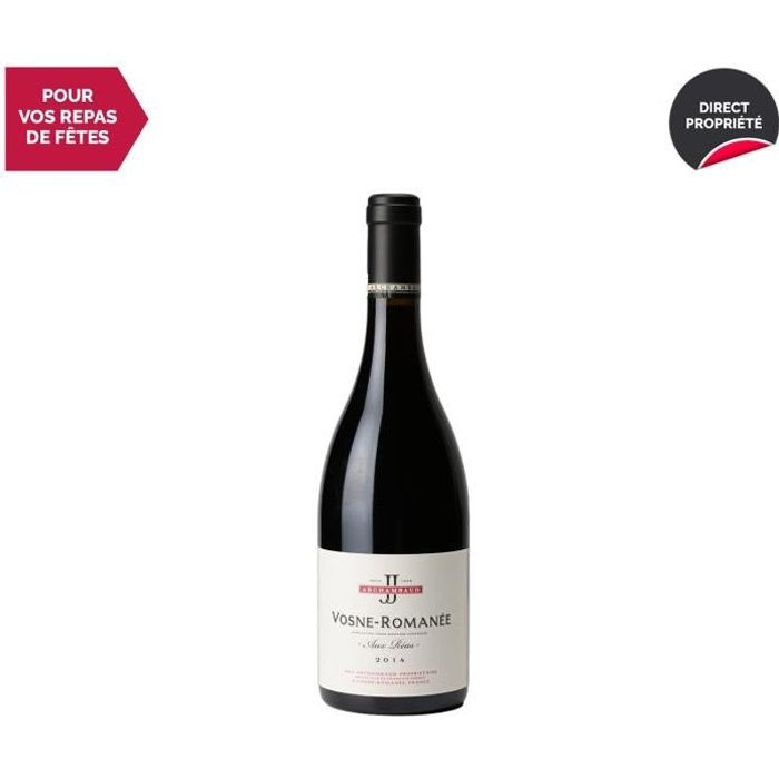 Vosne-Romanée Aux Réas Rouge 2014 - 75cl - J&J Archambaud - Vin AOC Rouge de Bourgogne - Cépage Pinot Noir