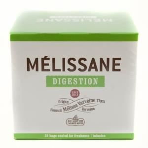 CARMES BOYER - Melissane tisane digestion fenouil,melisse,verveine,thym,origan 30 g - 20 sachets