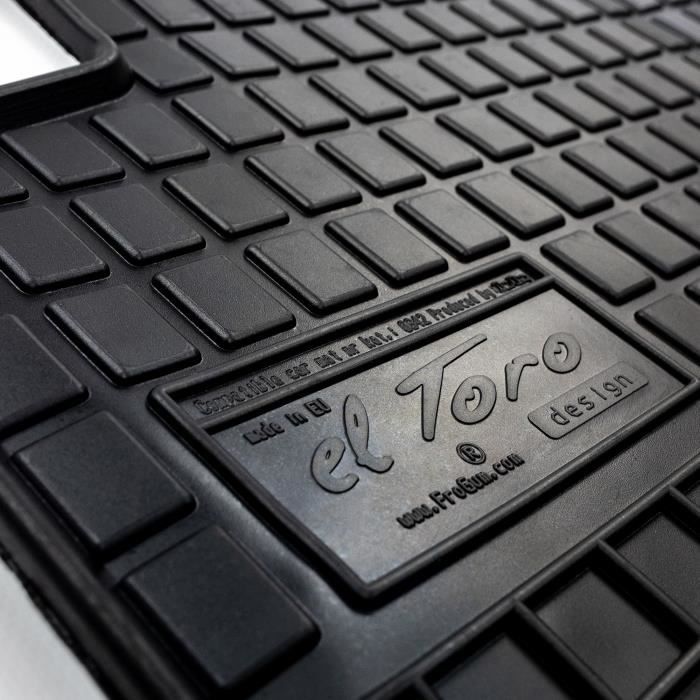 TAPIS CAOUTCHOUC pour CITROEN Berlingo II - VAN depuis 2008 - CITROEN Berlingo II PEUGEOT Partner II 2pcs