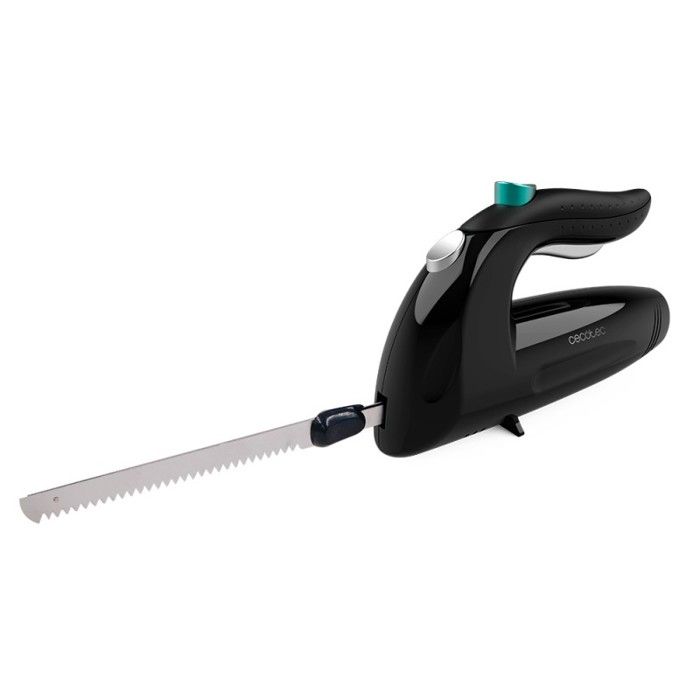 Cecotec Couteaux Électrique Cut-Eat 1800 Black. 150 W, 3 Lames en Acier Inox,