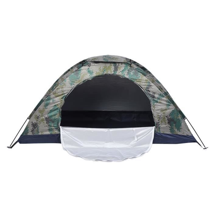 Dioche LoisirTente Tente coupe-vent de loisirs pour une personne en plein air pour le camping Pêche Escalade Camouflage