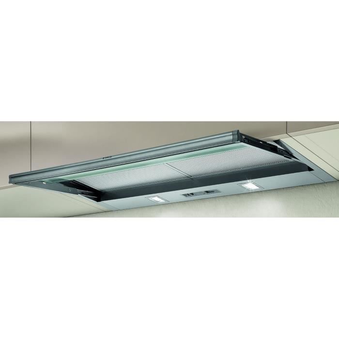 Elica - hotte téléscopique 82cm 320m3-h silver - ciakgra86