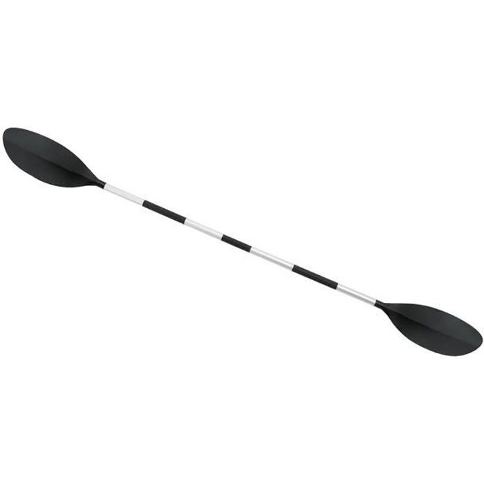 Pagaie pour kayak 218 cm en aluminium - Intex Noir
