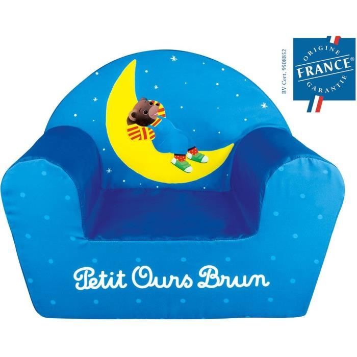 Fun House Petit Ours Brun fauteuil club en mousse pour enfant