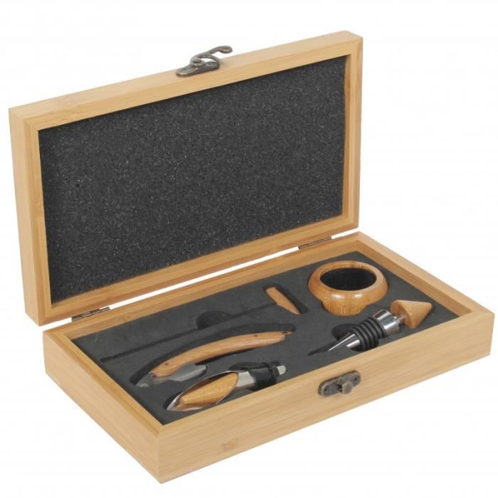 Coffret d'Accessoires à Vin Unique