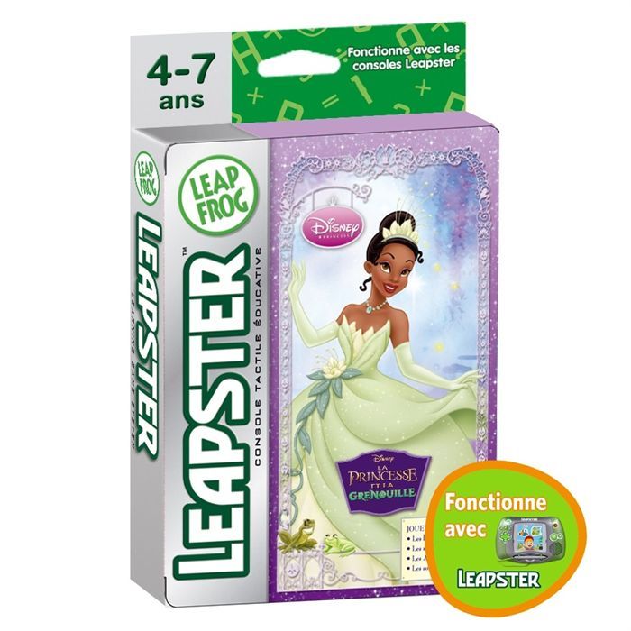 Jeux Leapster Tiana la Princesse et la Grenouille