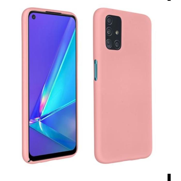 Coque Silicone TPU Couleur Rose Pour Oppo A72 Little Boutik Couleur :