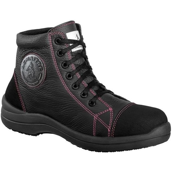 LEMAÎTRE PARABOLIGHT Chaussures de sécurité haute femme Libert'In S3 SRC noir