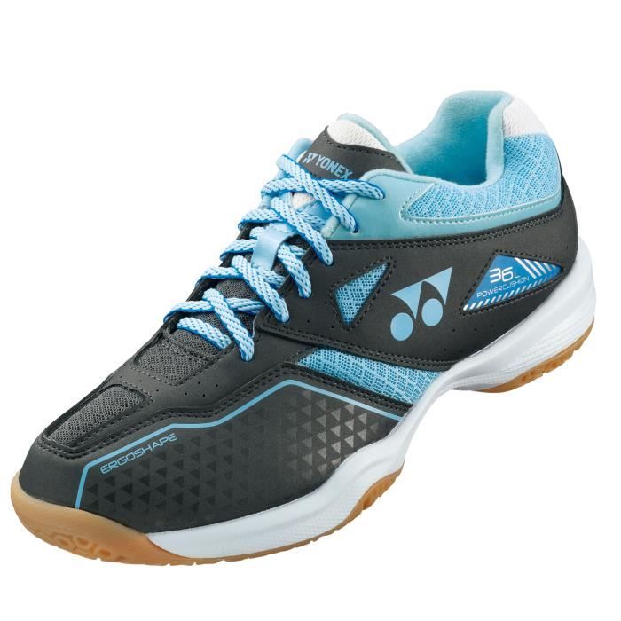 Yonex chaussures de badminton Power Cushion 36 femmes gris