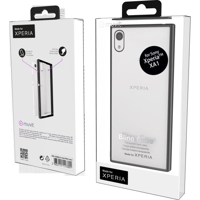 Muvit Life Coque Bling Or pour Huawei P10