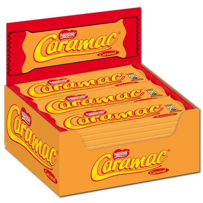 Nestlé Caramac Caramel, bars, chocolat, 36 barres