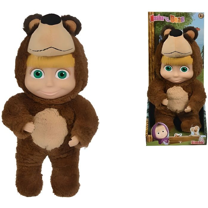 Masha Poupee Deguisement 23cm - SIMBA