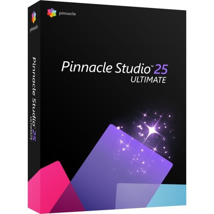 Pinnacle Studio 25 Ultimate - Licence perpétuelle - 1 poste - A télécharger